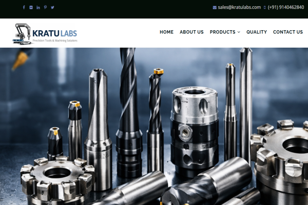 Kratu Labs Corporate Website