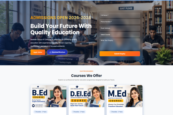Sealdah Group of Colleges B.Ed & D.El.Ed Colleges